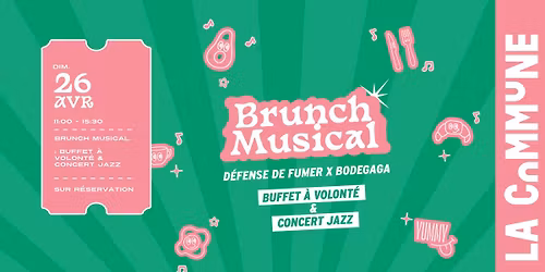 BRUNCH MUSICAL ! \ud83c\udfb7\ud83d\udc9a