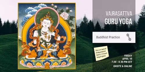 Vajrasattva Guru Yoga (onsite & online)