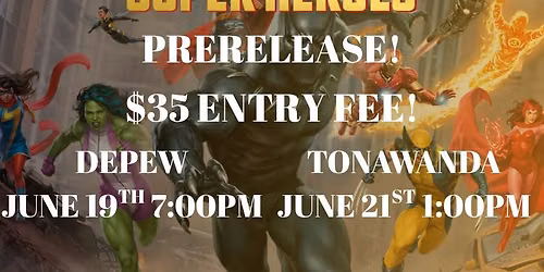 Marvel Super Heroes Prerelease