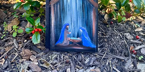 Wood Nativity