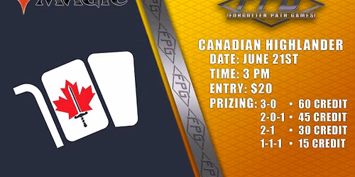 MTG Canadian Highlander 