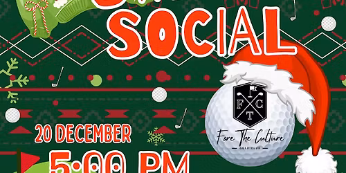 Ugly Sweater Social w\/ Fore The Culture Golf Club