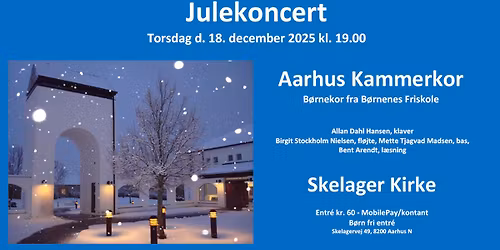 \ud83c\udfb6\u2060 Koncert: Kammerkorets Julekoncert \ud83c\udf84\u2060