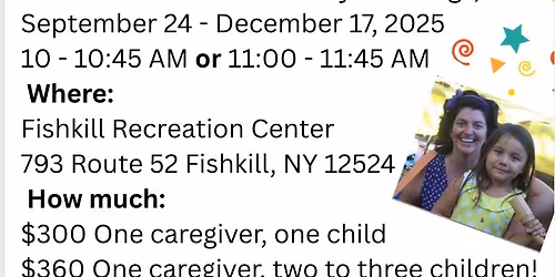 Emily Music for Kids classes at Fishkill Rec!