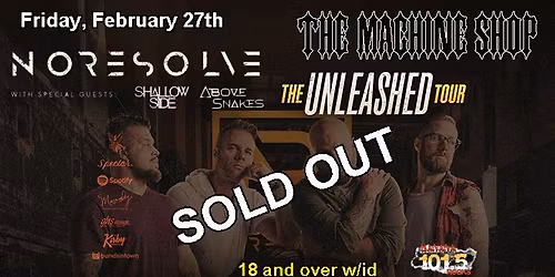 NO RESOLVE SOLD OUT