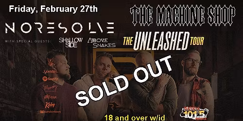 NO RESOLVE SOLD OUT