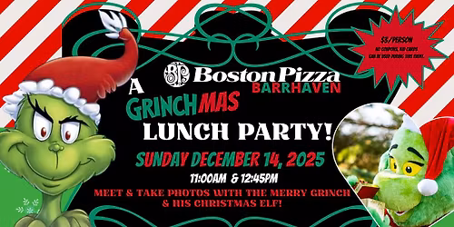 A Very Merry Grinchmas Pizza Party
