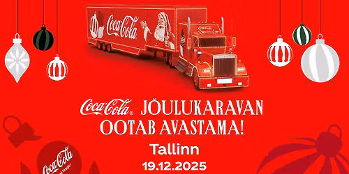 Coca-Cola j\u00f5ulukaravan Balti Jaama Turul