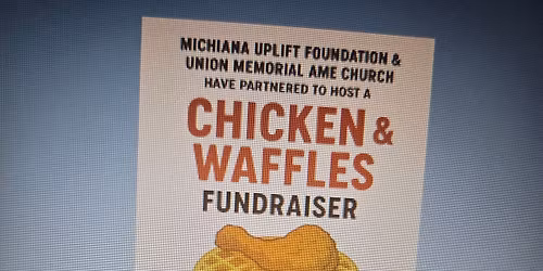 chicken & waffles fundraiser 