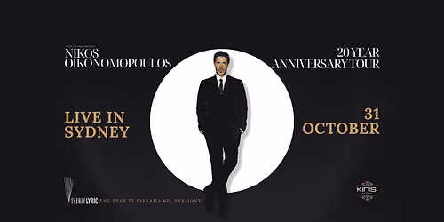 Nikos Oikonomopoulos - 20 Year Anniversary Tour