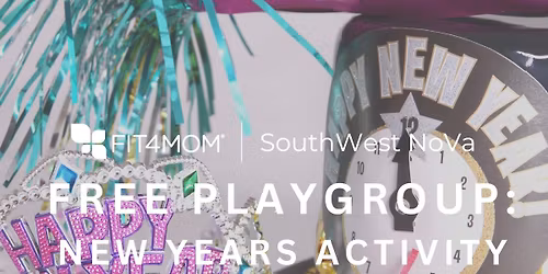 FREE Playgroup--New Years Activity