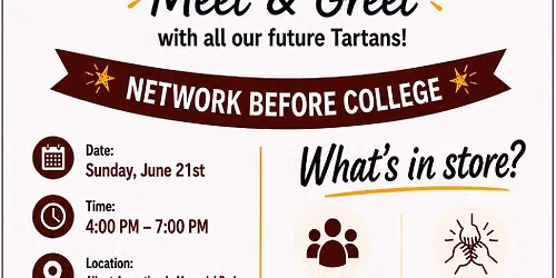CMU Class of 2030 Bay Area Meet & Greet