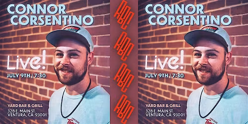 Red Brick Comedy Presents Connor Corsentino Live at Yard Bar and Grill