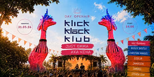klickklackklub OpenAir @ Kessel S\u00fcd w\/ JUST EMMA & AKA NINA