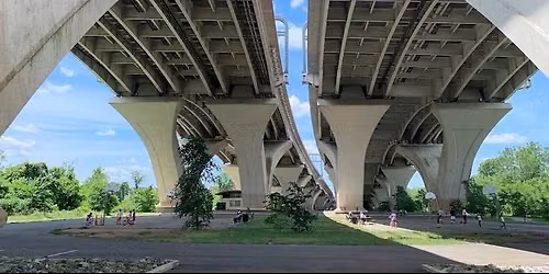LADY TREK of DMV - JONES POINT PARK WALK (Underneath the Woodrow Wilson Bridge)