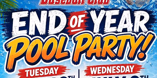 OBC End of the Year Pool Party