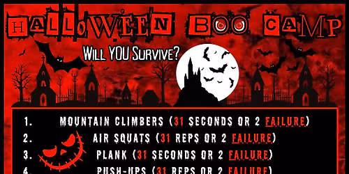 #teama2istrong Halloween Bodyweight Boo-Camp \ud83d\udc7b