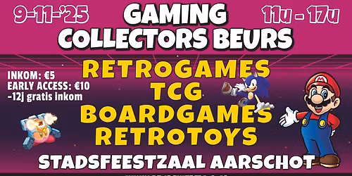 GAMING COLLECTORS BEURS