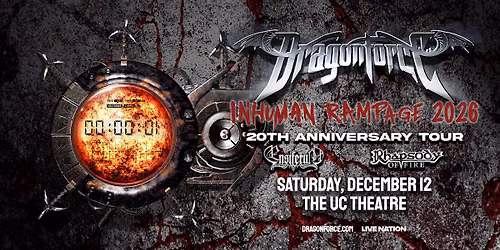DragonForce: Inhuman Rampage 20th Anniversary