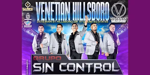 BAILAZO CON GRUPO CONTROL EN VENETIAN DE HILLSBORO OR