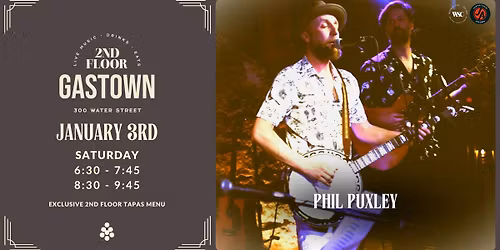 Phil Puxley LIVE at 2nd Floor Gastown