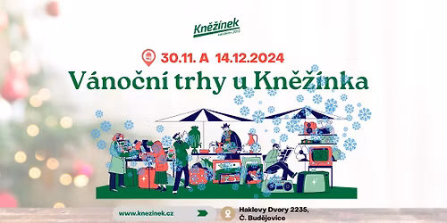 1. v\u00e1no\u010dn\u00ed trh u Kn\u011b\u017e\u00ednka - prodejci, registrujte se