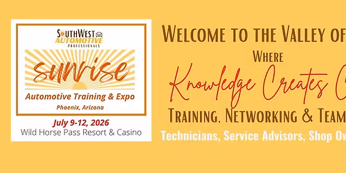 Sunrise Automotive Training & Expo