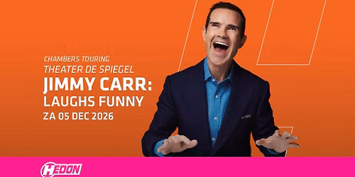 JIMMY CARR: LAUGHS FUNNY | THEATER DE SPIEGEL
