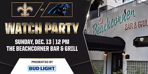 Saints at Panthers Watch Party 