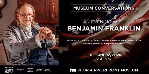 Museum Conversations: An Evening with Benjamin Franklin