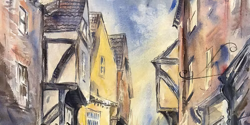 Painting Watercolour Nocturnes of York