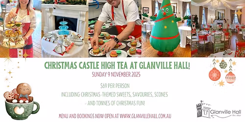 Christmas Castle High Tea