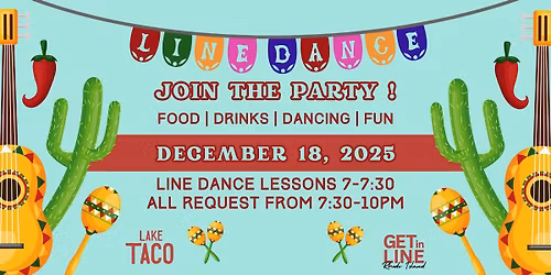 Lake Taco Line Dance Night - December
