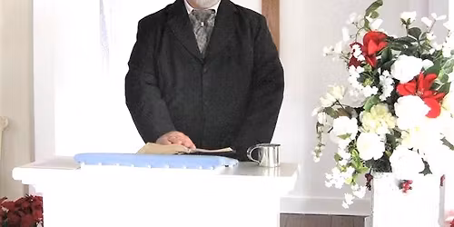 Civil War Style Church Service