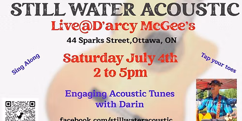 Still Water Acoustic Live at D'arcy McGees on Sparks