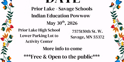 Prior Lake Savage Area Schools Powwow