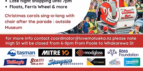 Motueka New World Starlight Christmas Parade