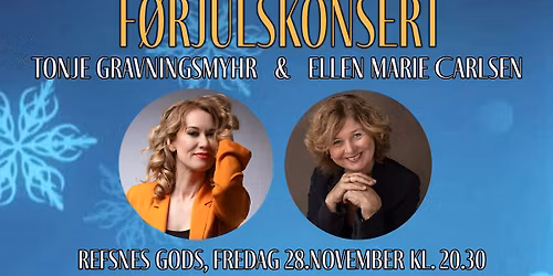 F\u00f8rjulskonsert p\u00e5 Refsnes Gods