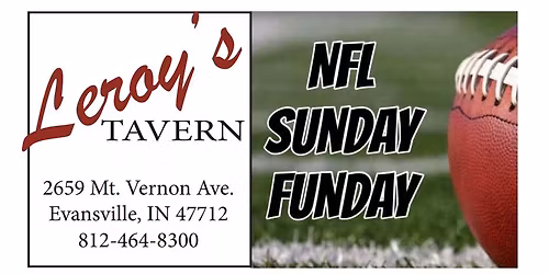 SUNDAY FUN DAY 2025 at Leroy's Tavern