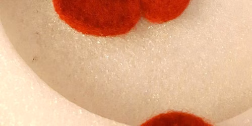 \u00a316 Needlefelt a Poppy Brooch
