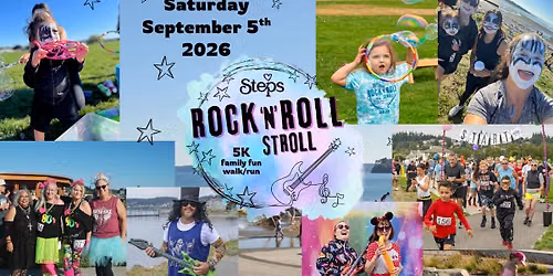 ROCK 'n' ROLL STROLL 5K family fun walk\/run