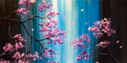Paint Nite: Lavender Falls