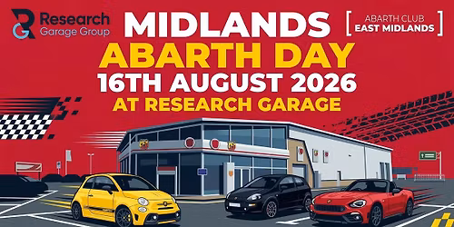 Midlands Abarth Day @ Research Nuneaton
