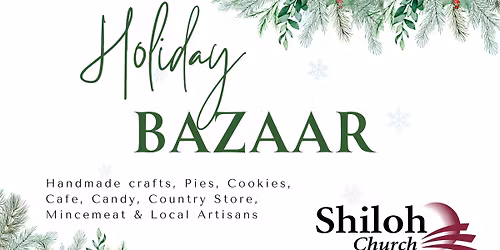 Holiday Bazaar at Shiloh Church