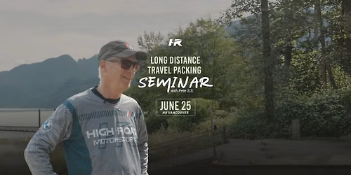 Long Distance Travel Packing Seminar With Pete SS