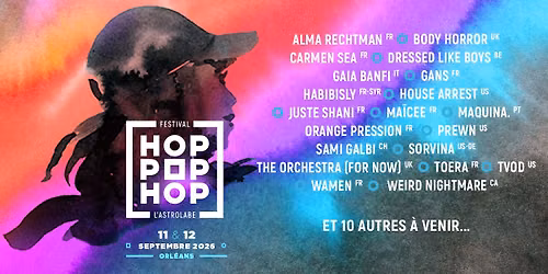 Festival HOP POP HOP 2026 — Orléans