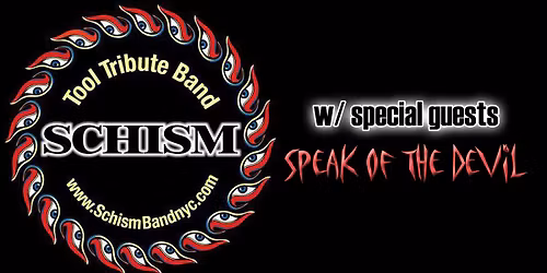 Schism w\/ Speak of the Devil at Schmiggity's