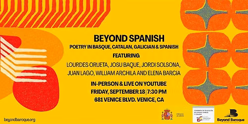 Beyond Spanish: Poetry in Basque, Catalan, Galician, & Spanish