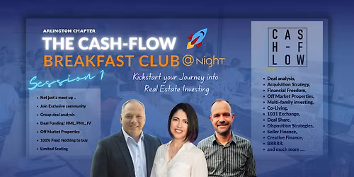 Cash Flow Breakfast Club @Night: Kickstart (1of 12)