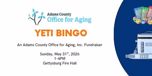Yeti Bingo - Fundraiser